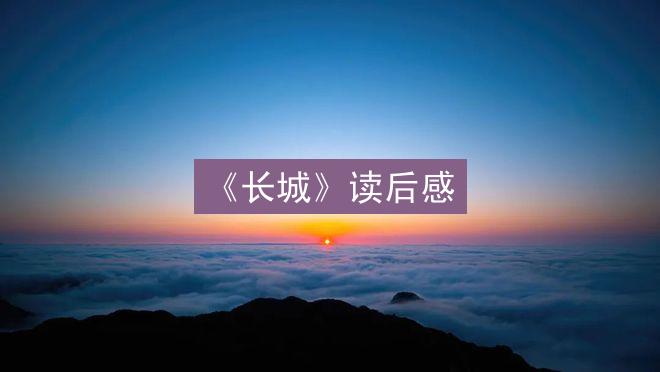 《长城》读后感